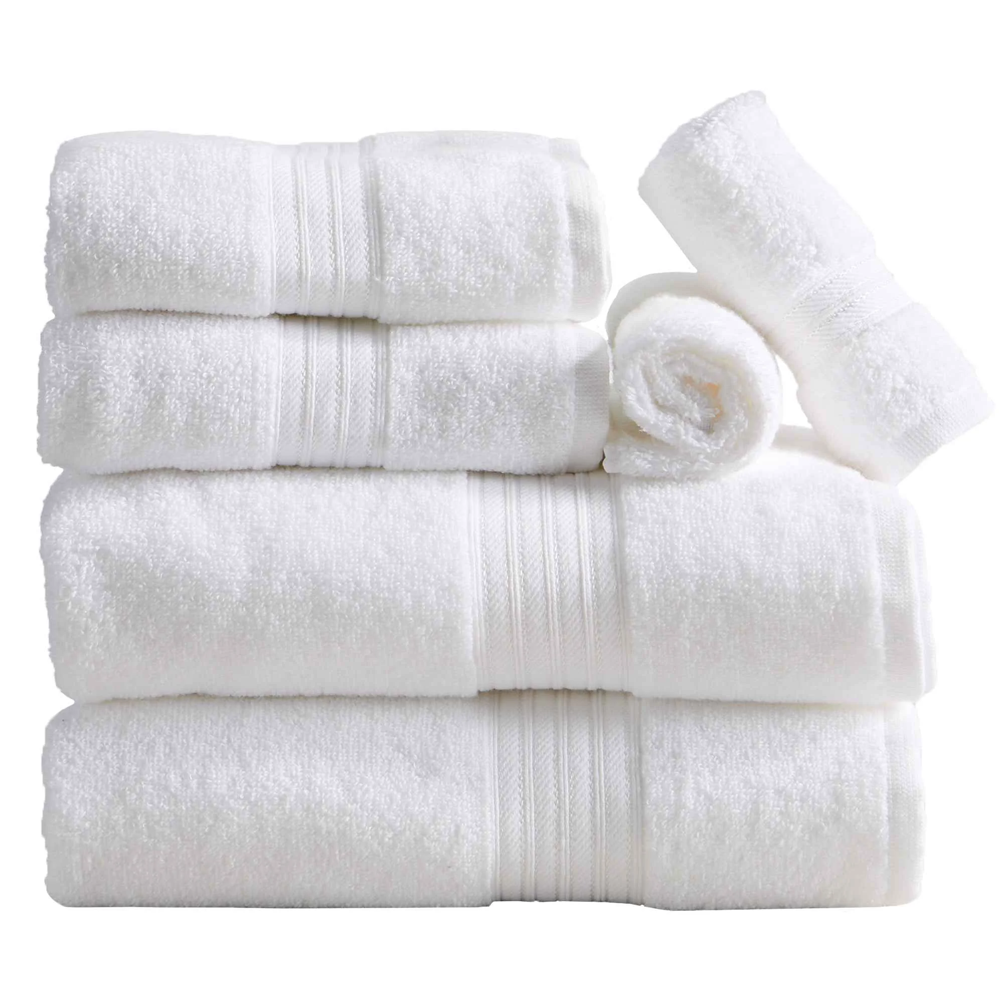 Smart Cotton Terry Bath Towel Set – Cooper Collection Traditional