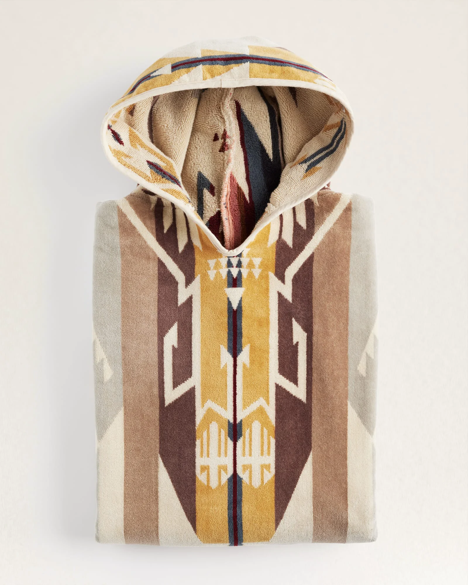 Long-Lasting White Sands Tween Hooded Towel Tan Convenient