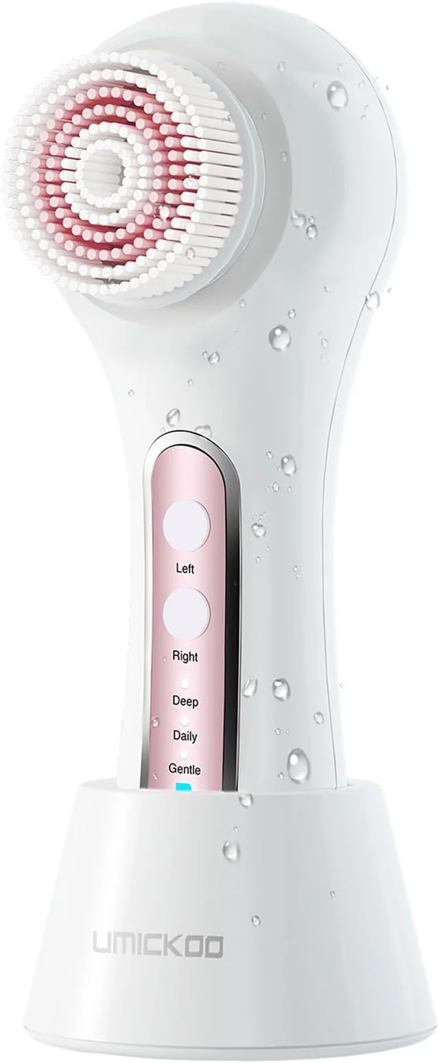 Smart UMICKOO Electric Facial Cleansing Brush 2-Way Rotating Face Scrubber Modern