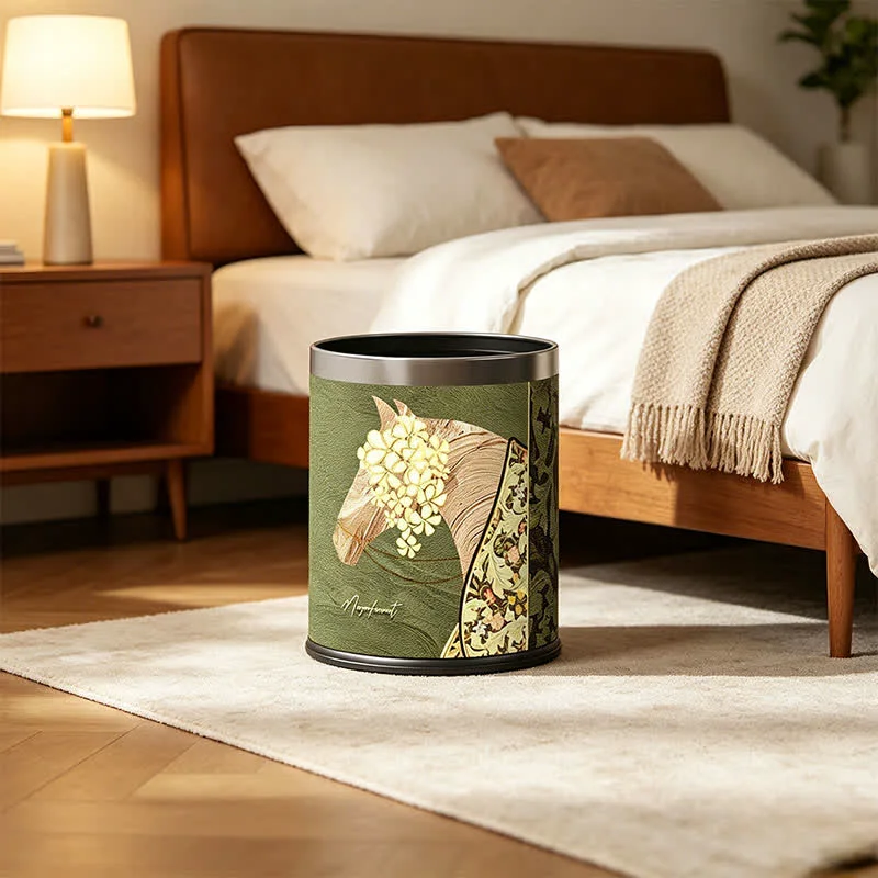 Fine Ownkoti Magnificent Horse Lychee Texture Leather Bin Proven