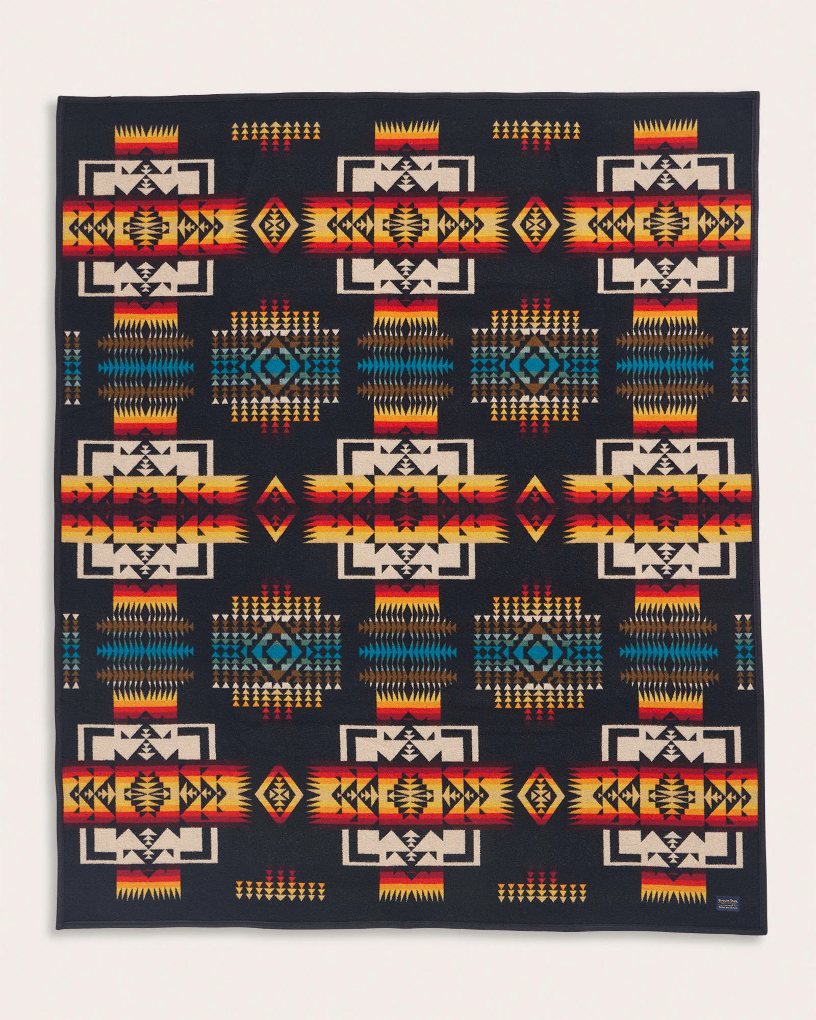 Outstanding Chief Joseph Blanket Black Fast