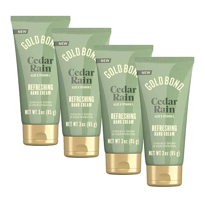 Genuine Gold Bond Hand Cream Cedar Rain Refreshing Hand Cream Artisan