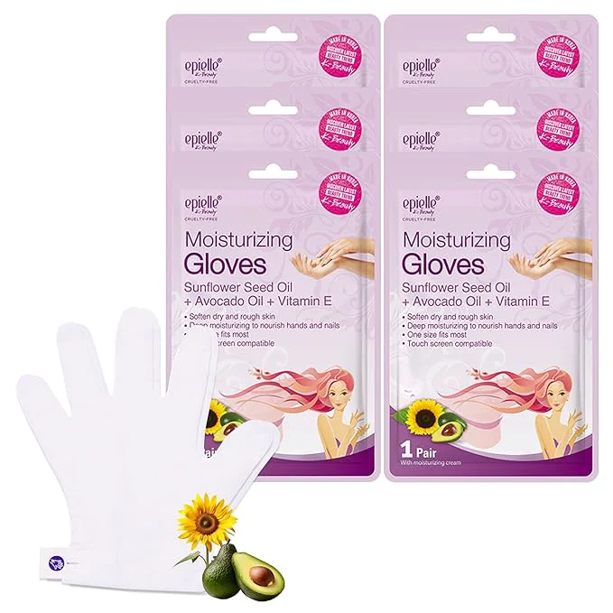 Responsible Epielle Moisturizing Hand Mask 6 Pairs Soften World-Class