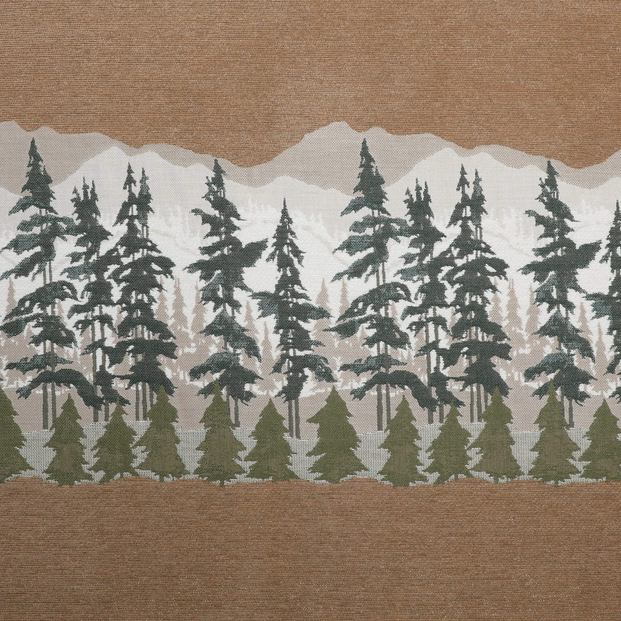 Organic Mountain Living Forest Fabric by the Yard Grade 60 Easy-to-Use