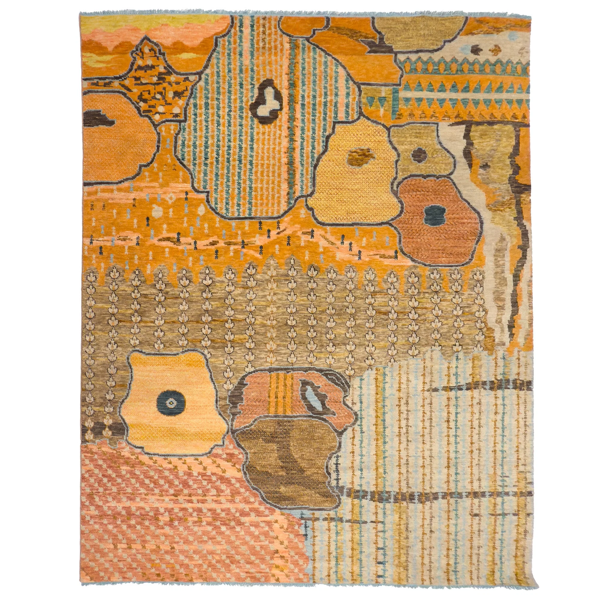 Luxury Marketplace Rug – Terra Cotta Multi High-End