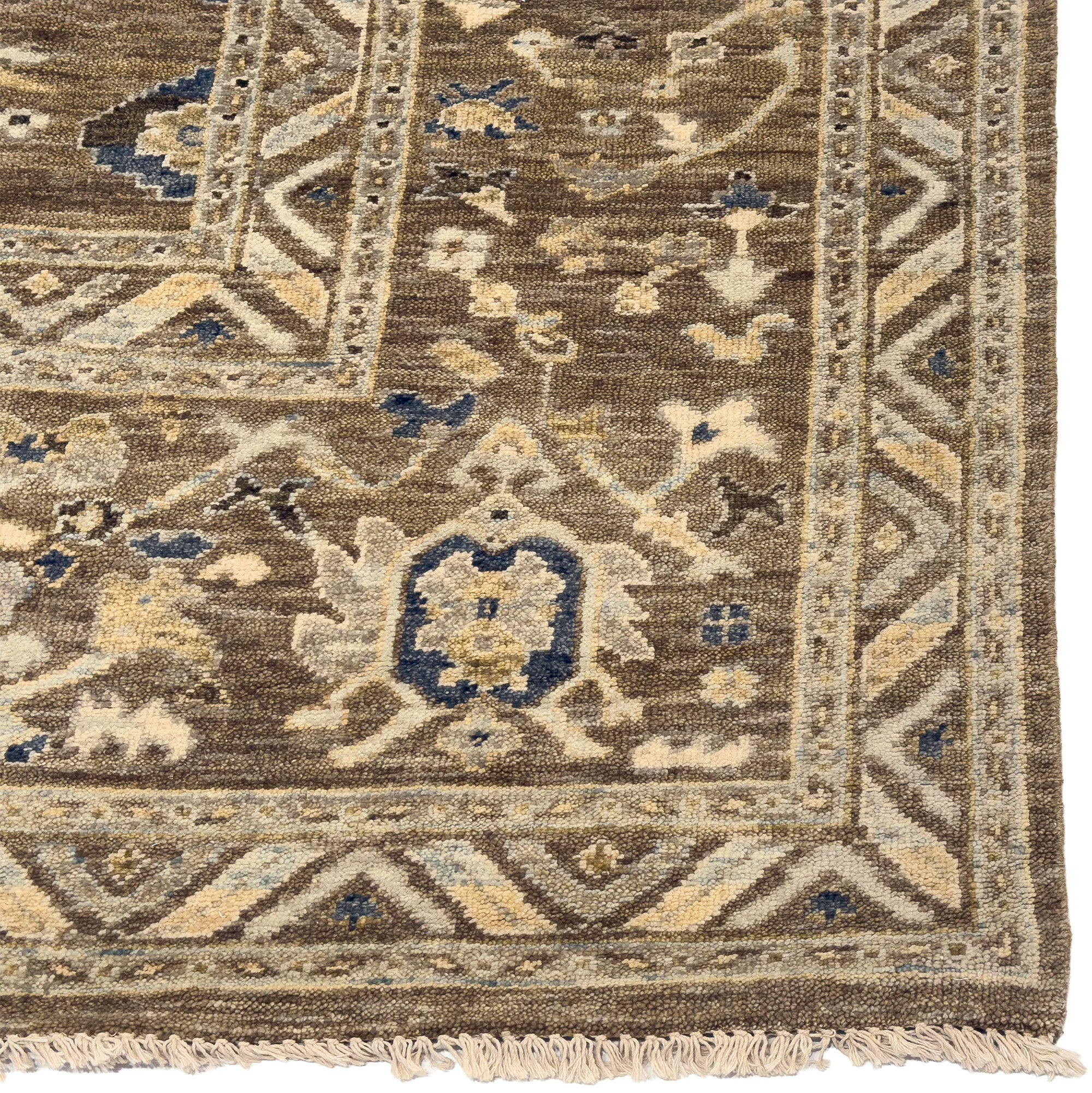 Crafted Somerset Rug – Teal Minimalist