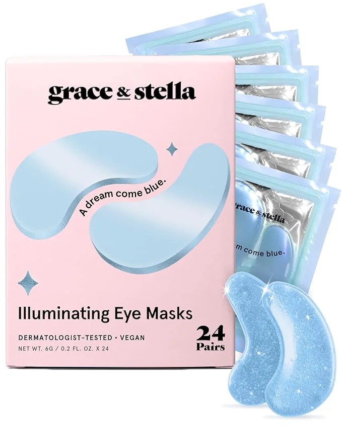 Dependable grace stella Award Winning Under Eye Mask Reduce Dark Circles Puffy Eyes Easy-to-Use