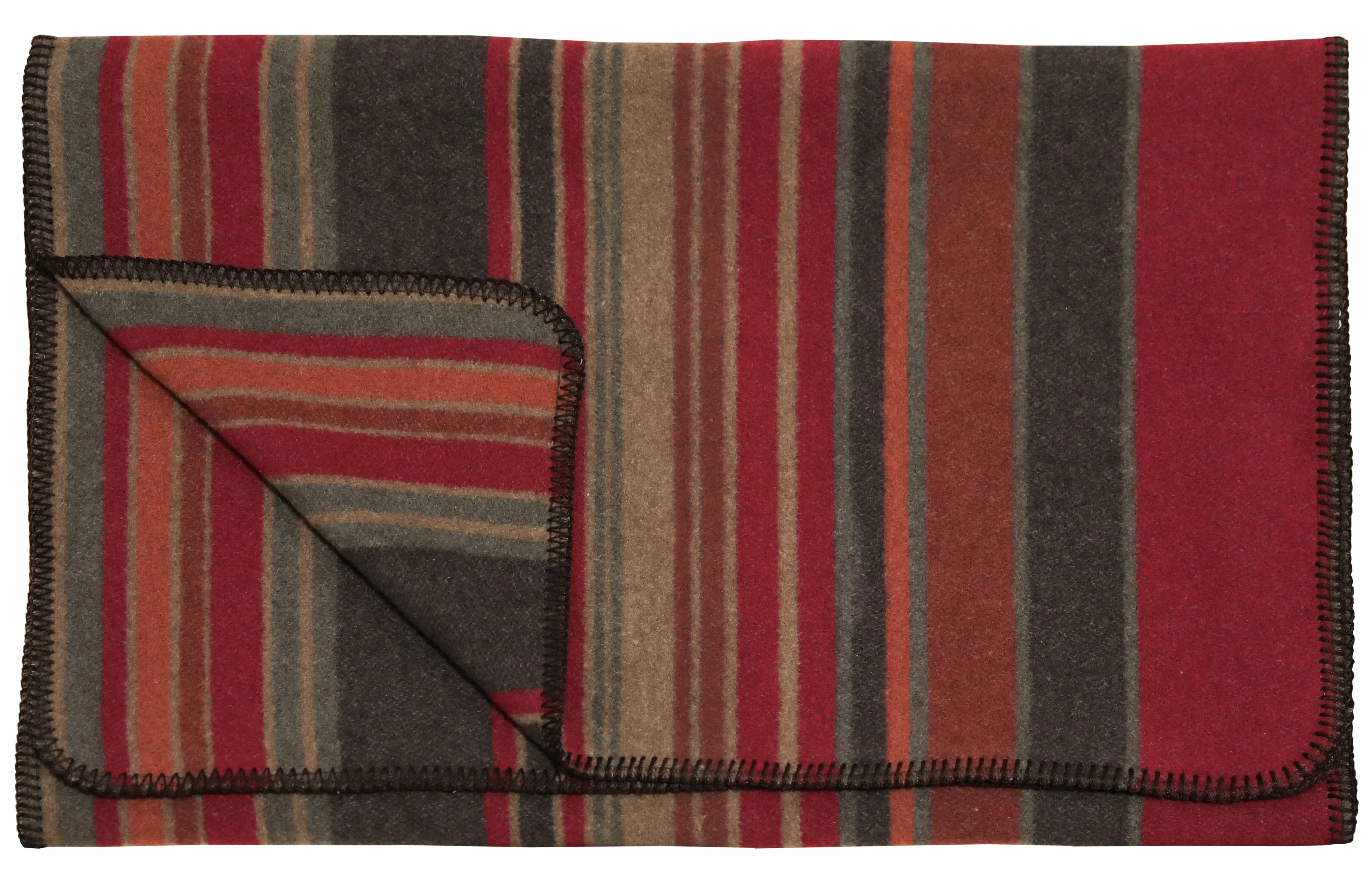Solid Hudson Garnet Bedscarf Verified