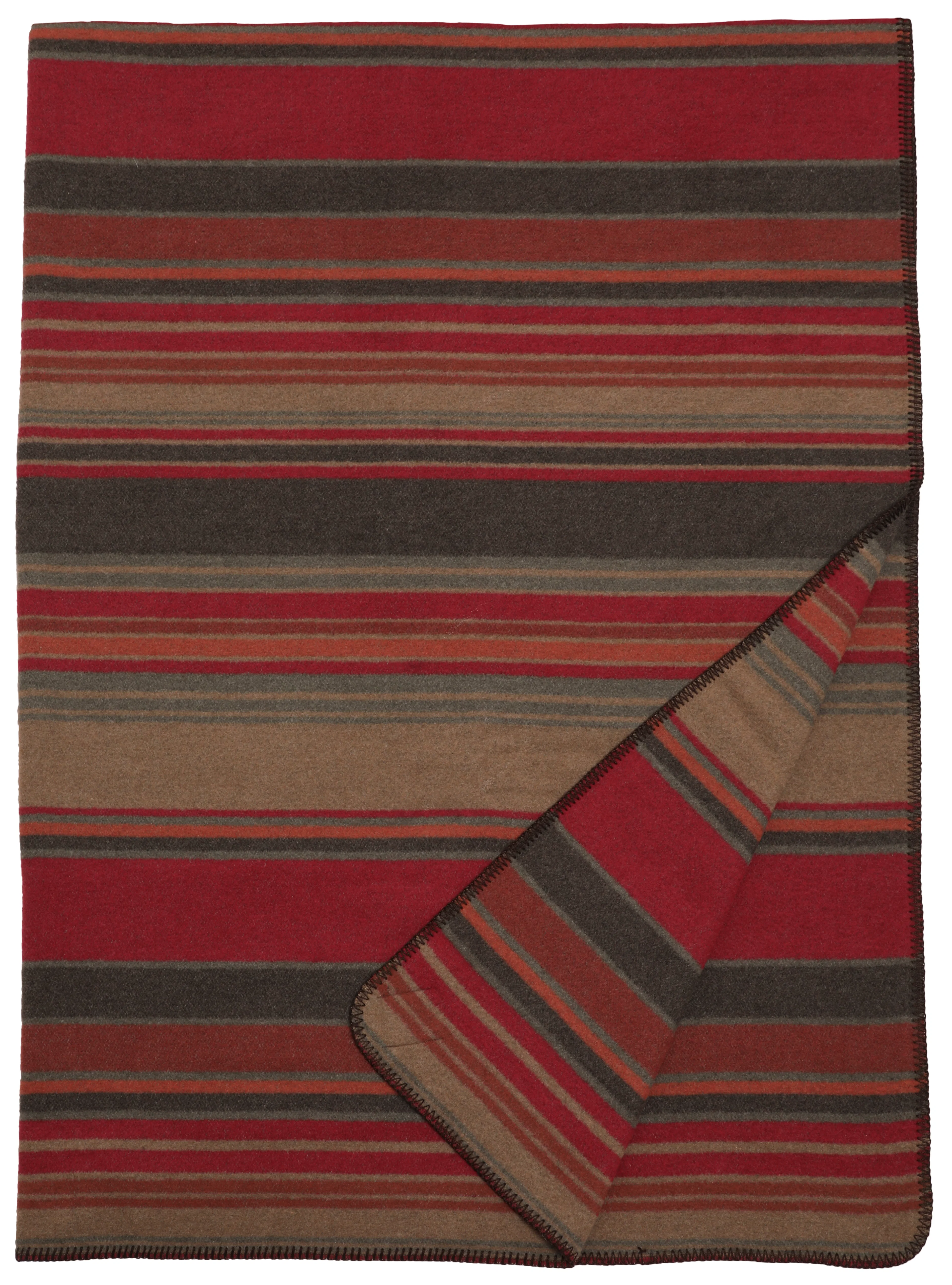 Authentic Hudson Garnet Throw Trendy