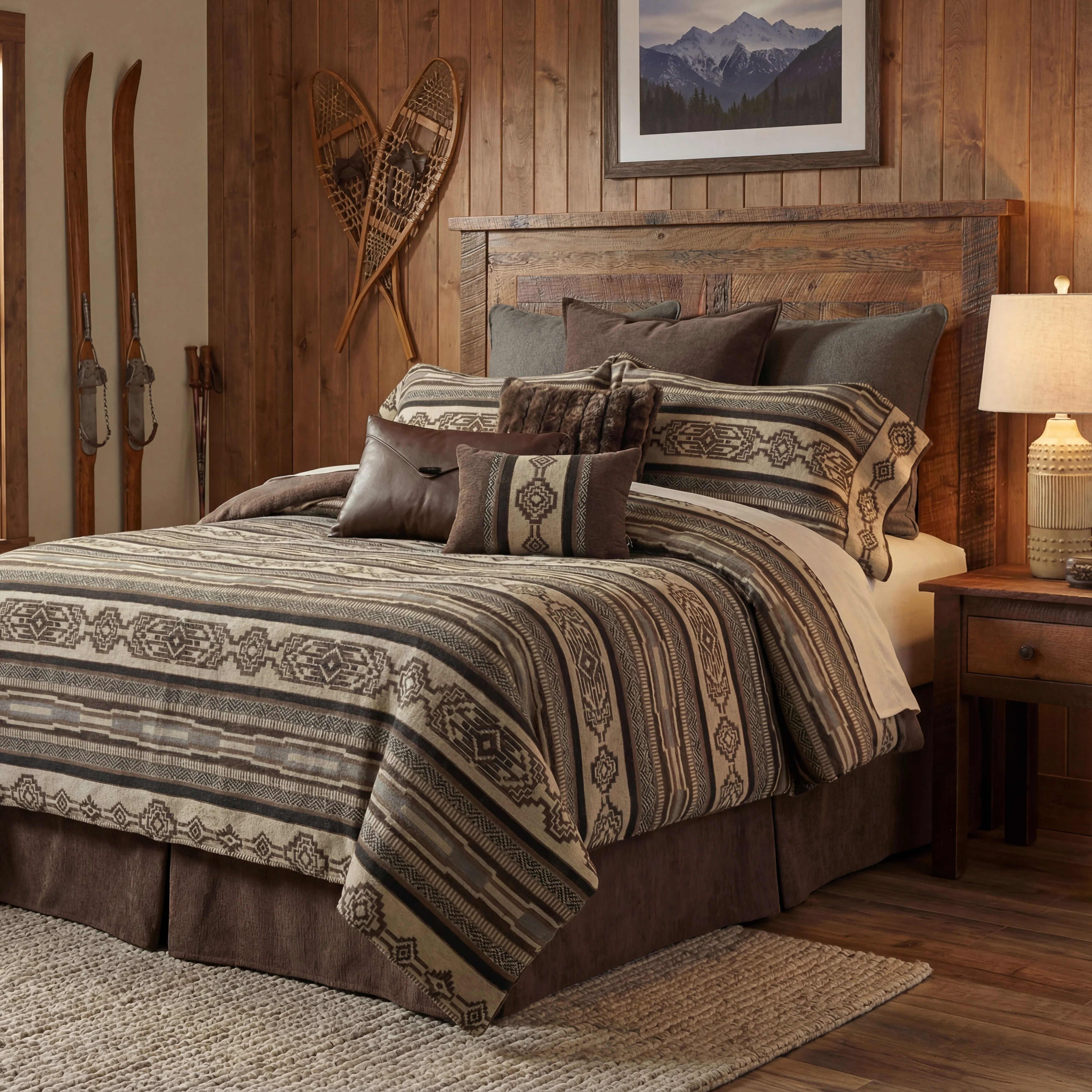 Flexible Lodge Lux II Bedspread Lightweight