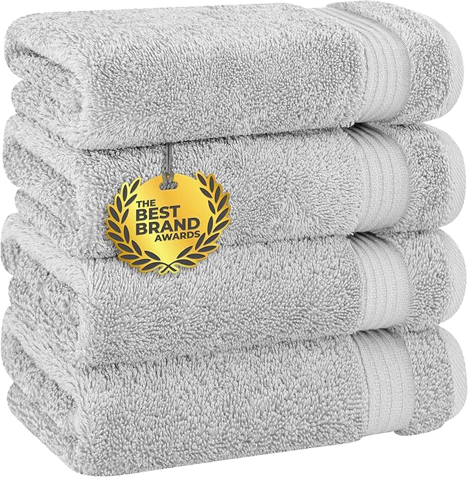 Premium Cotton Paradise Hand Towels for Bathroom Cotton Turkish 4 Piece Hand Healthy