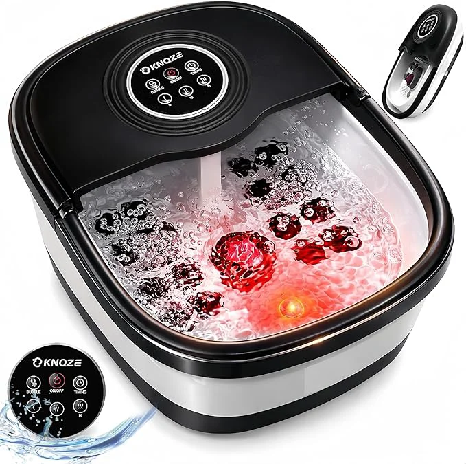 Powerful KNQZE Collapsible Foot Spa Bath Proven