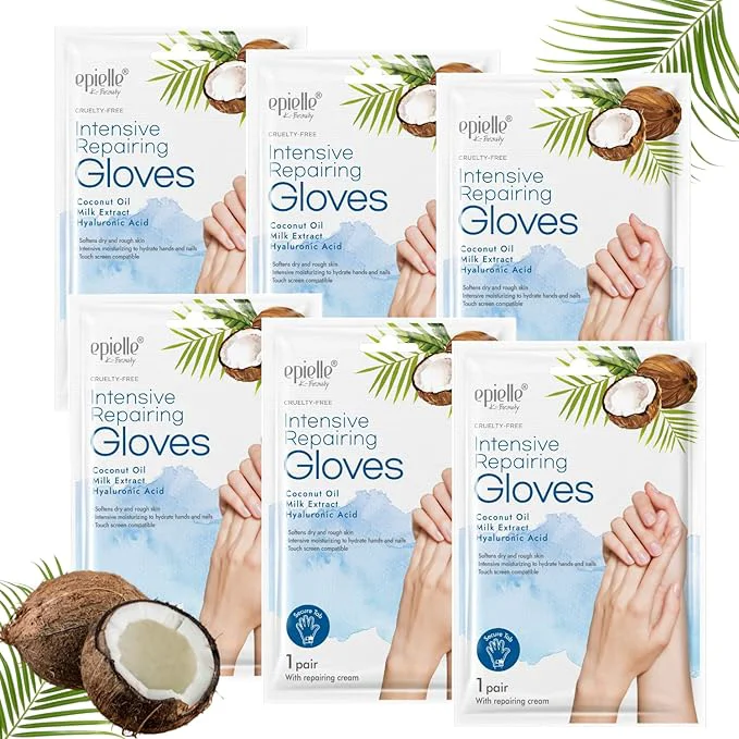 Selected Epielle Intensive Repairing Hand Mask 6 Pairs Soften Original