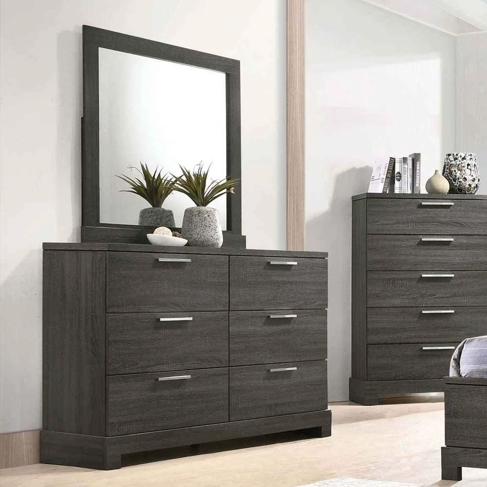 High-Quality Lantha – Mirror – Gray Oak Premium