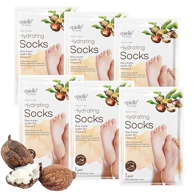 Selected Epielle Hydrating Foot Mask 6 Pairs Relieve and Soften Innovative