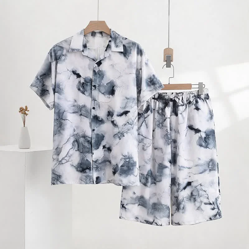 Proven Ownkoti Unisex Style Ink Wash Pajama Set Sustainable