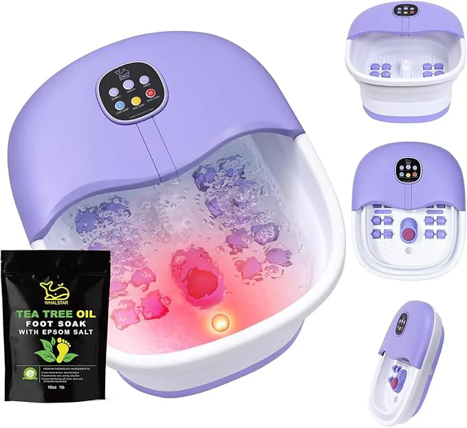 Flexible Collapsible Foot Spa Bath Massager Innovative