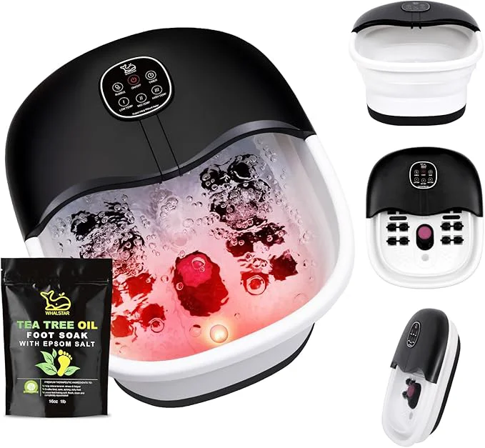 High-End Collapsible Foot Spa Bath Massager Soft