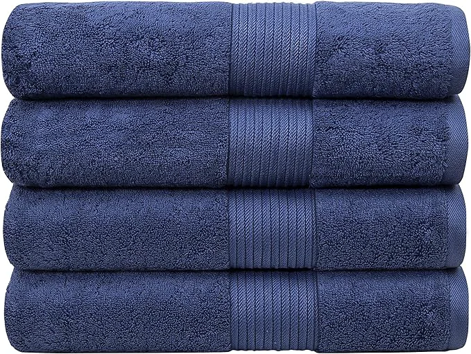 Original Design Luxury Oversized Bath Towels 650 GSM Soft Highly Absorbent Quick Dry High-Quality