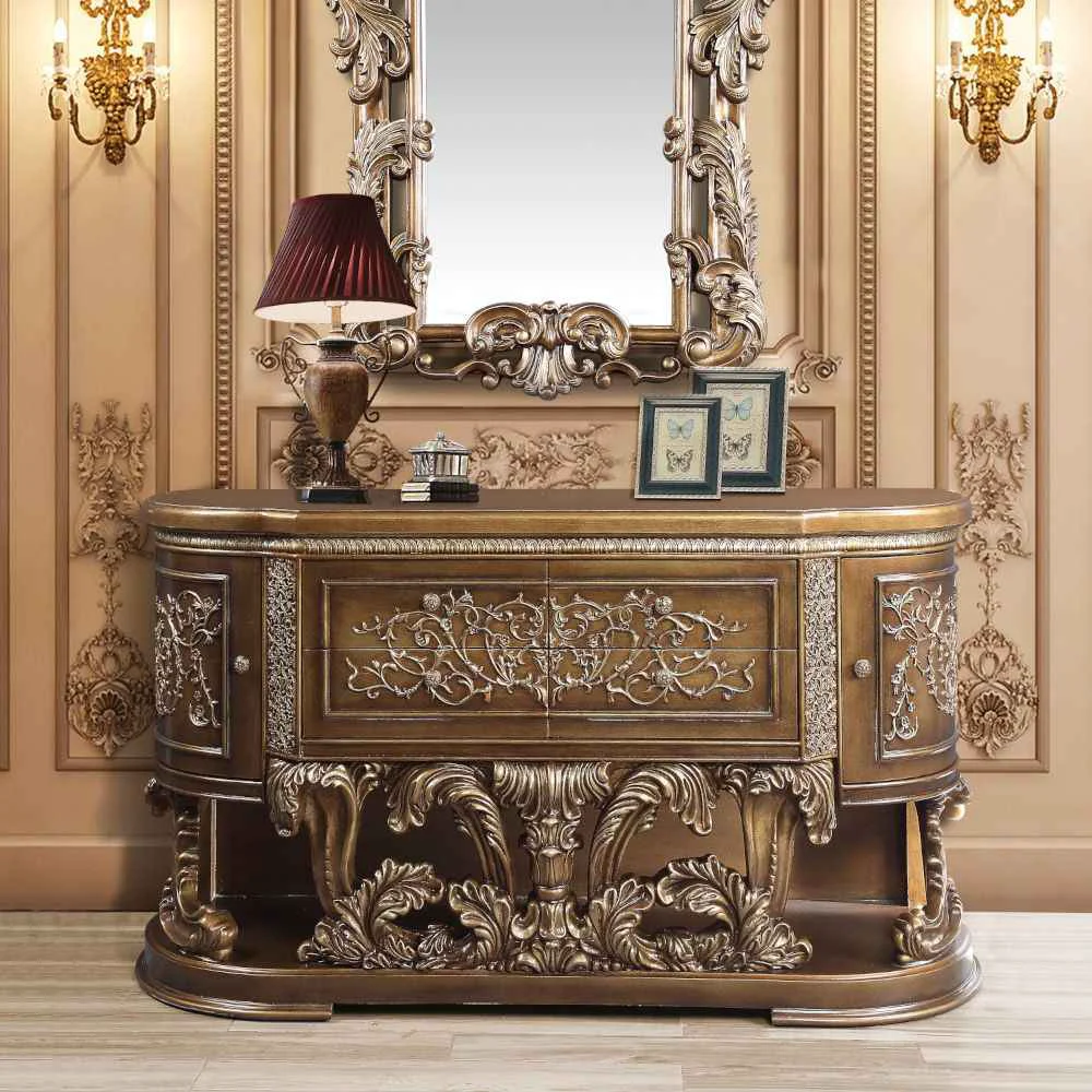 Traditional Constantine – Dresser – Brown amp Gold Safe