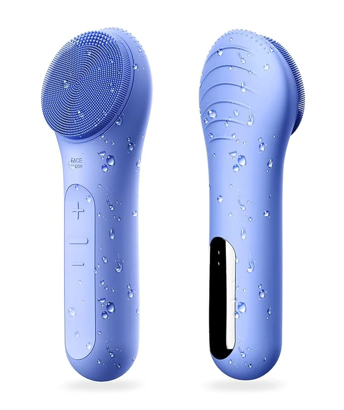 Green NågraCoola CLIE Facial Cleansing Brush Waterproof and Rechargeable Face Scrub Consistent