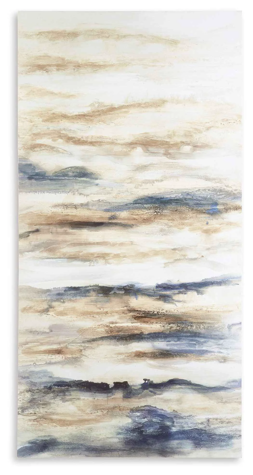 Stylish Joely – Wall Art – Blue Tan World-Class