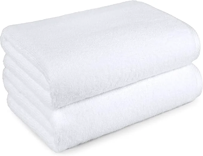 Sophisticated Amazon Basics 2-Piece Quick-Dry Oversize Bath Towel Cotton Elite