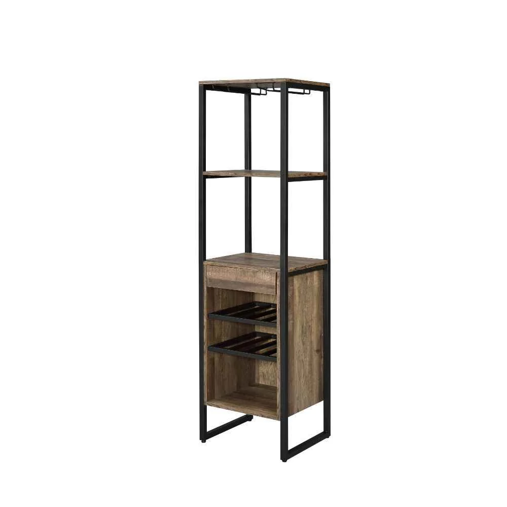 Flexible Narik – Wine Rack – Weathered Oak Green
