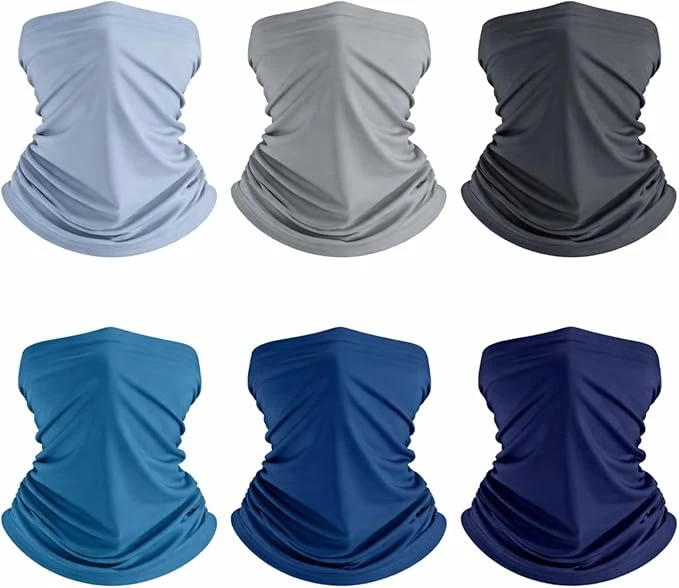 Long-Lasting Geyoga 6 Pieces Summer UV Protection Cooling Neck Gaiter Face Clothing Neck Soft