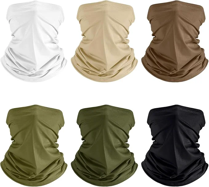 Specialty Geyoga 6 Pieces Summer UV Protection Cooling Neck Gaiter Face Clothing Neck Healthy