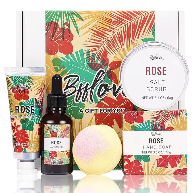 Genuine Spa Gifts for Women Gift Set Self Care Kit Birthday Gifts Bath Bomb Fashionable