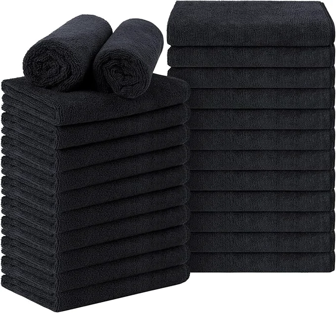 Practical Orighty Black Salon Towel Spa and Home Hair Care Responsible