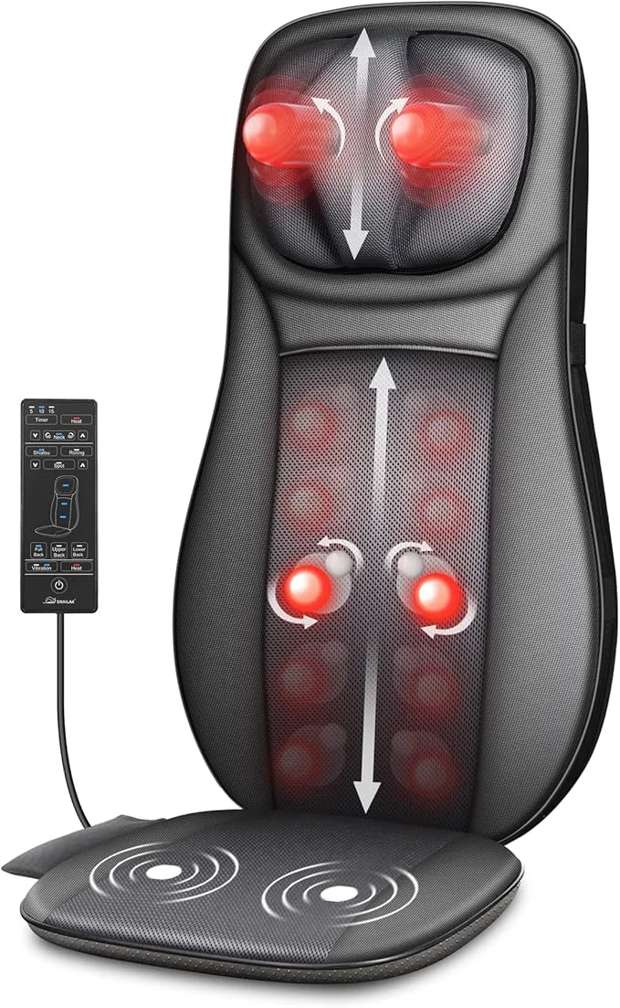 Relaxed Snailax shiatsu Neck Back Massager Fine