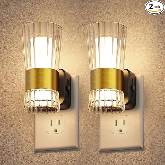 Official L LOHAS LED Night Light Night Lights Plug into Wall 3000K Soft Warm 0-100LM Responsible