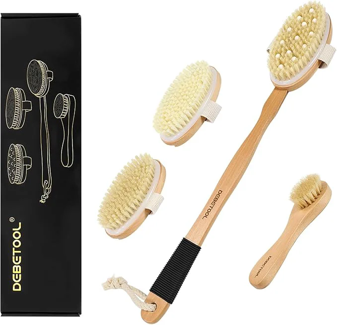 Versatile DEBETOOL Dry Brush Set for Body Face Original