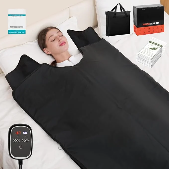 Selected Infrared Sauna Blanket for Home Large Portable Design for Full Body Detox Practical
