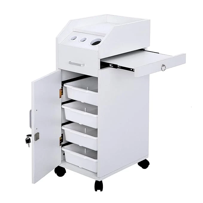 Elegant Winado Hair Salon Storage Cart Optimized