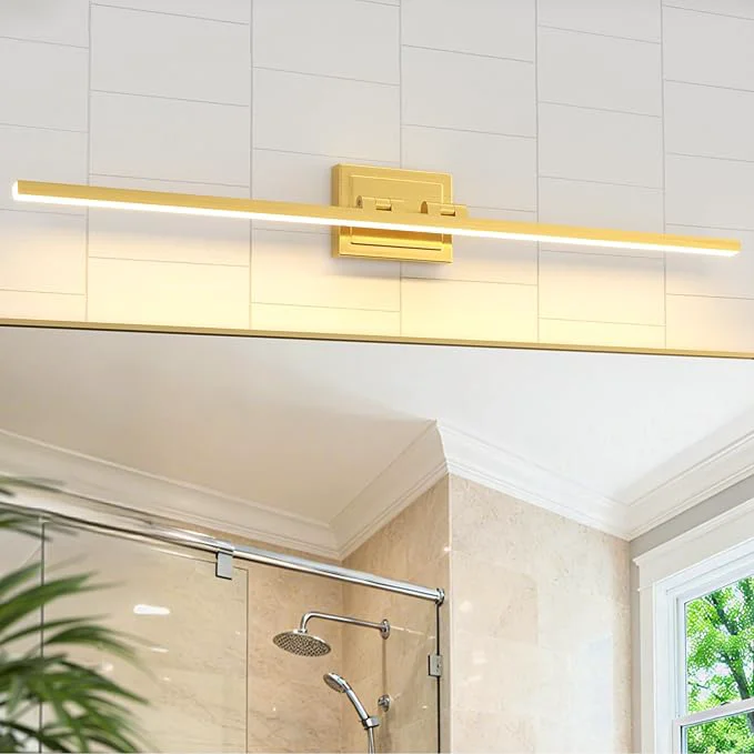 Top-Quality VOLISUN Bathroom Vanity Light 39.4 inch 24W Dimmable 5CCT Led Bathroom Light Relaxed