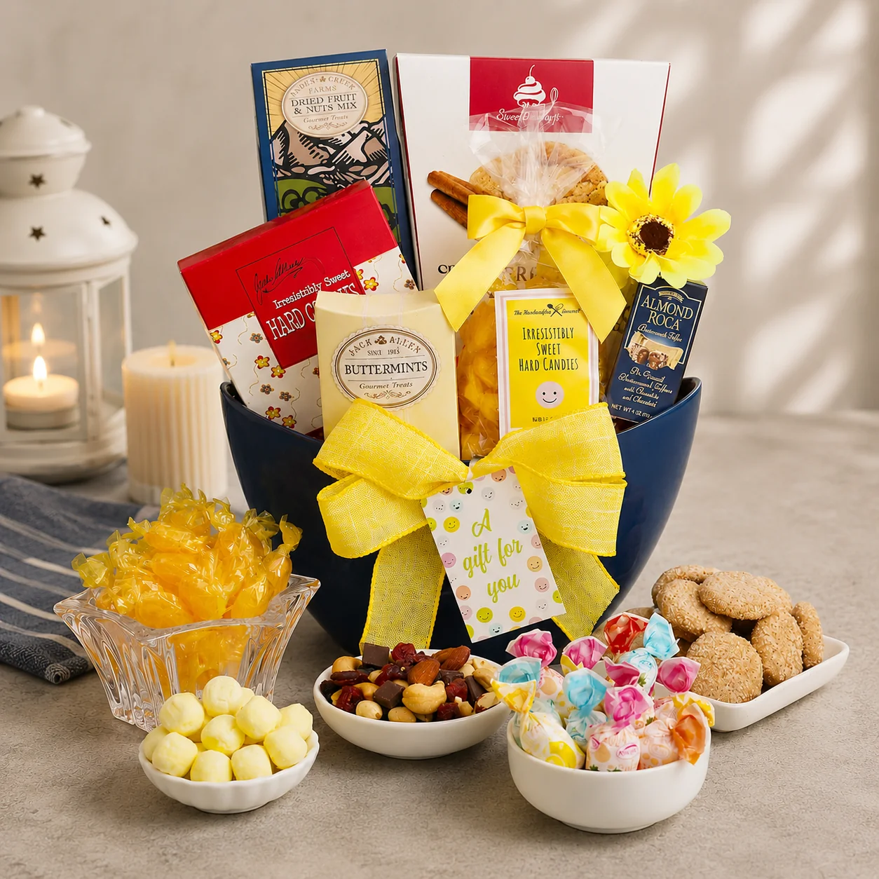 Official All Smiles Gift Basket Premium Material