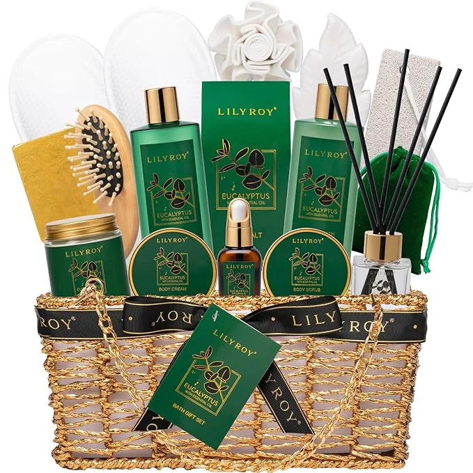 Exceptional 18-Piece Mother’s Day Gift Basket Breathable