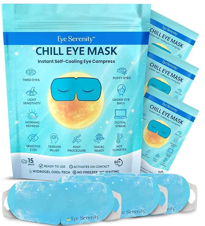 Secure Eye Serenity CHILL Self Cooling Eye Mask Professional