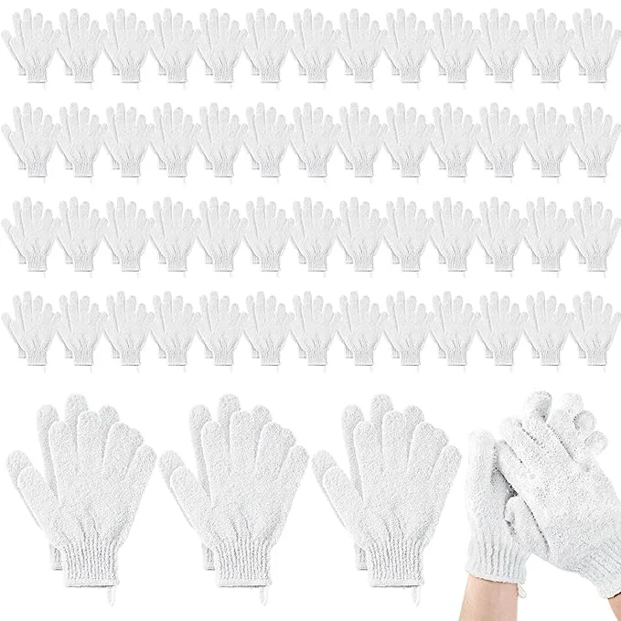 High-Quality Didaey 104 Pcs Exfoliating Glove Bulk Shower Gloves Traditional