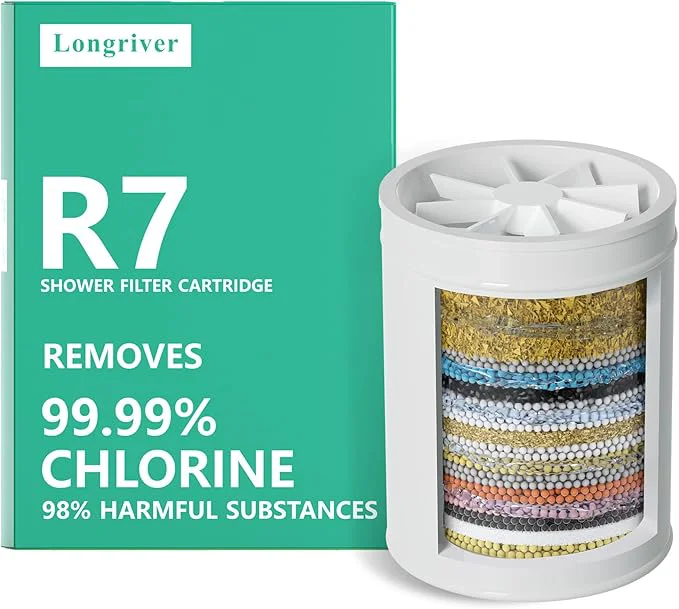 Secure 1 Pack 33 Stage Universal Shower Filter Cartridge V C E- Hard Water Enhanced