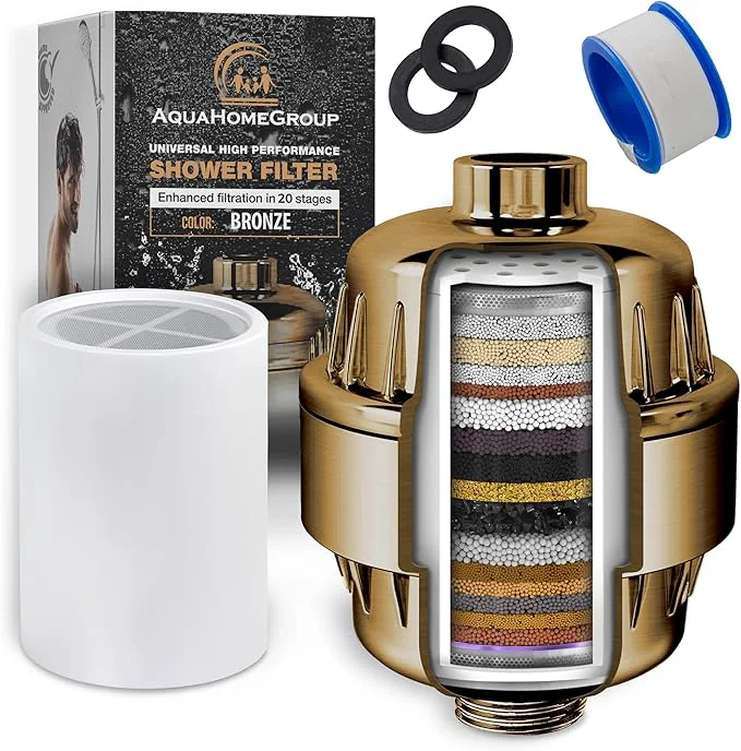 Advanced AquaHomeGroup 20 Stage Shower Filter Unique