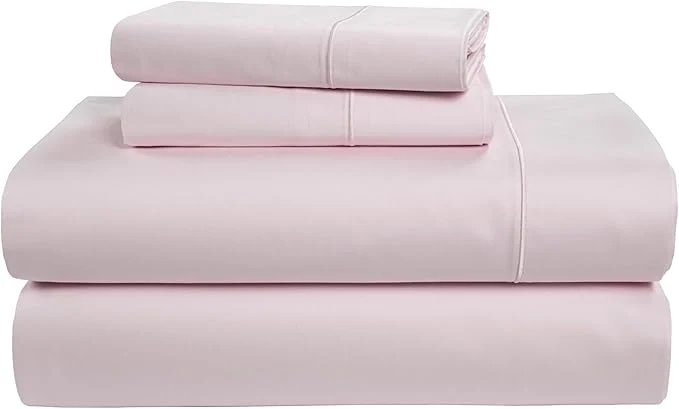 Versatile LANE LINEN Egyptian Cotton Bed Sheets Queen Size Long Staple Soft amp Comfy Sateen Weave No Pill Fade Resistant Queen Size Bedding Set Machine wash 15 39 39 Deep Pocket Queen Sheets – Gray Lilac Minimalist