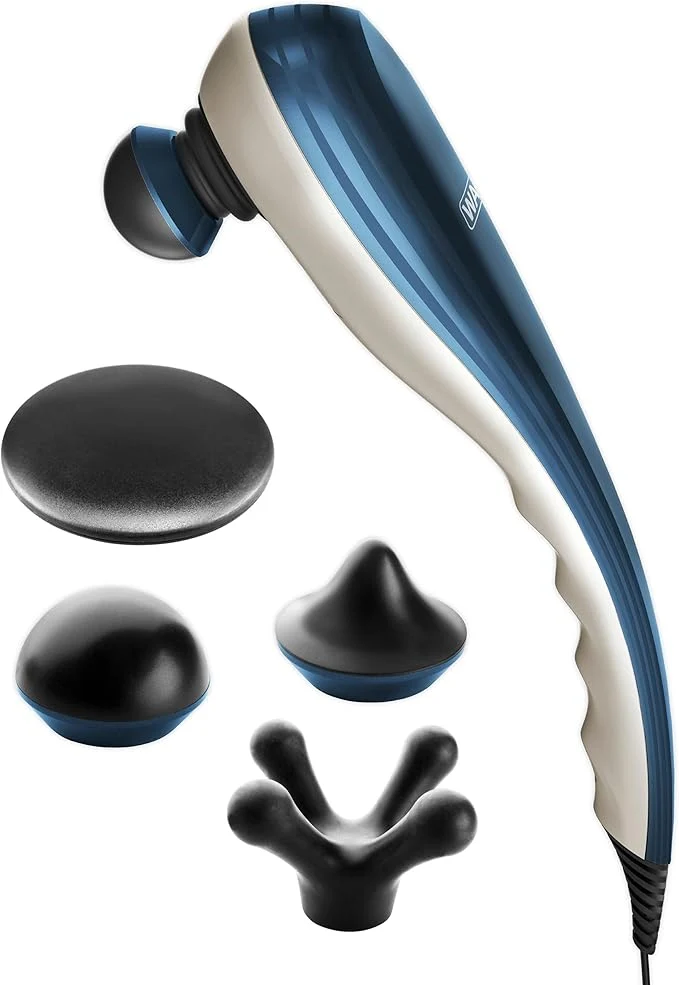 Enhanced Wahl Deep Tissue Corded Long Handle Percussion Massager Handheld Therapy Traditional