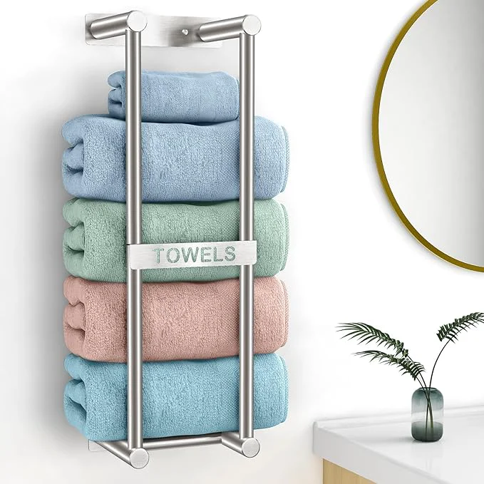 Refined Towel Racks for Bathroom STWWO Towel Storage for Small Bathroom 22inch Selected