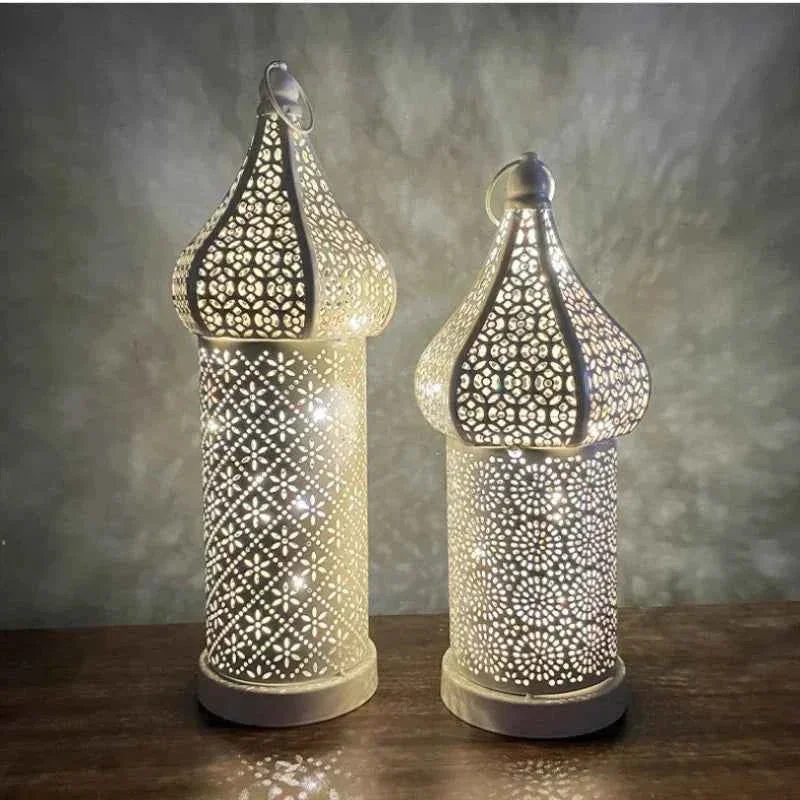 Trusted Lantern – LED Gold Wrought Iron Consistent