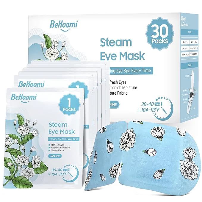 World-Class BeHoomi 30Packs Steam Eye Mask Heated Eye Mask Warm Compress Selected