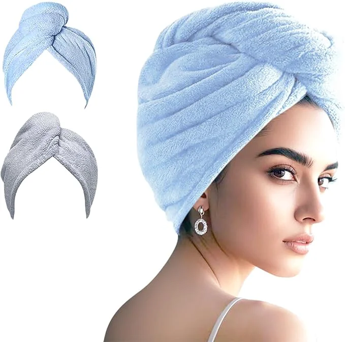 Selected Microfiber Hair Drying Towel Wrap High-Quality
